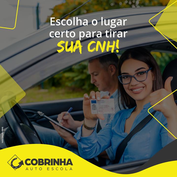 Auto Escola Cobrinha Centro de Formação de Condutores - Autoescola em  Aterrado