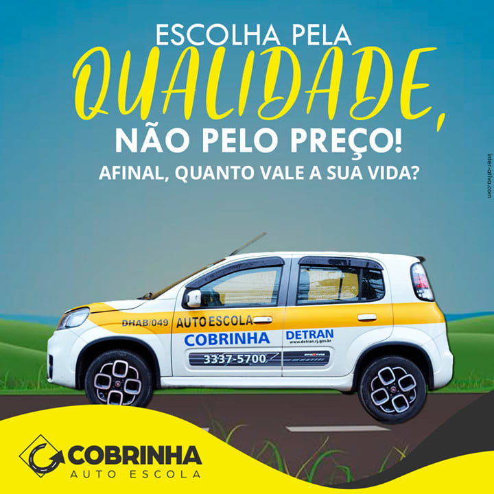 Auto Escola Cobrinha Centro de Formação de Condutores - Autoescola em  Aterrado