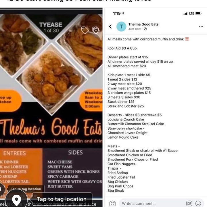 Squeeze Your Soul At Thelma's Good Eats