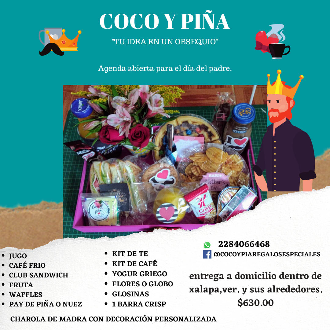 Pequeña delicia - Nuestros desayunos sorpresa - Coco Y Piña | Desayunos  sorpresas en Xalapa-Enríquez