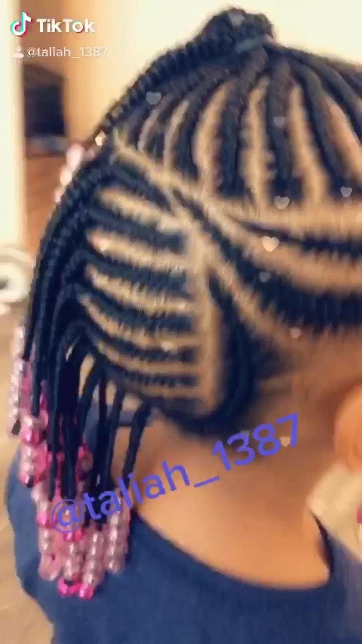 Half Cornrow/Box Braids - Cornrows - Taliah's Hands - Afro Hairdresser
