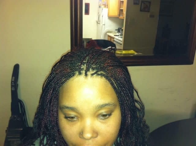 Half Cornrow/Box Braids - Cornrows - Taliah's Hands - Afro Hairdresser