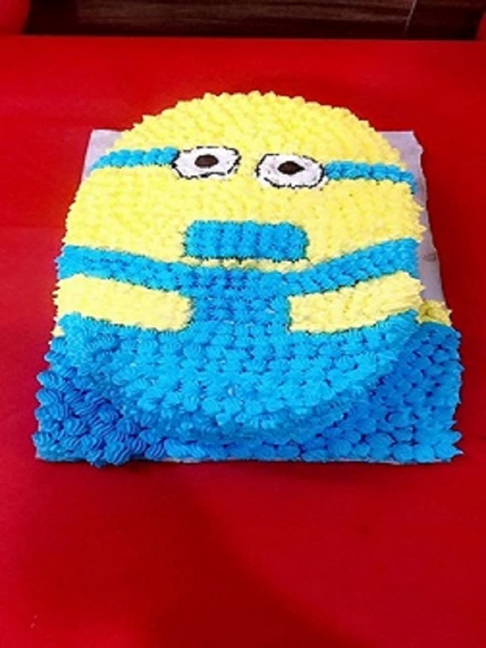 Minion Yellow Birthday Cake - Starting from Just 38 AED