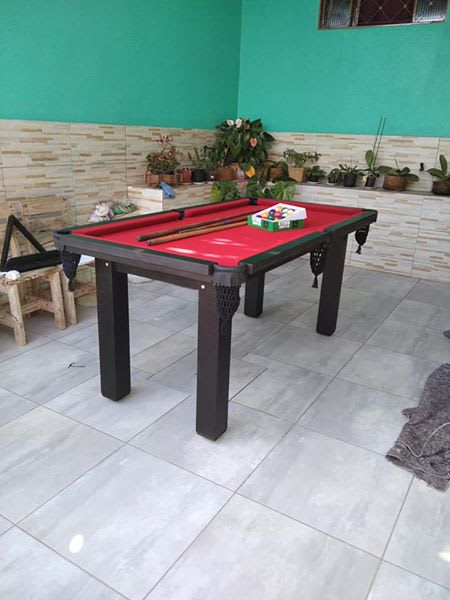 Mesa de Bilhar Hobby com Tampo de Ping Pong - Nelson Bilhares