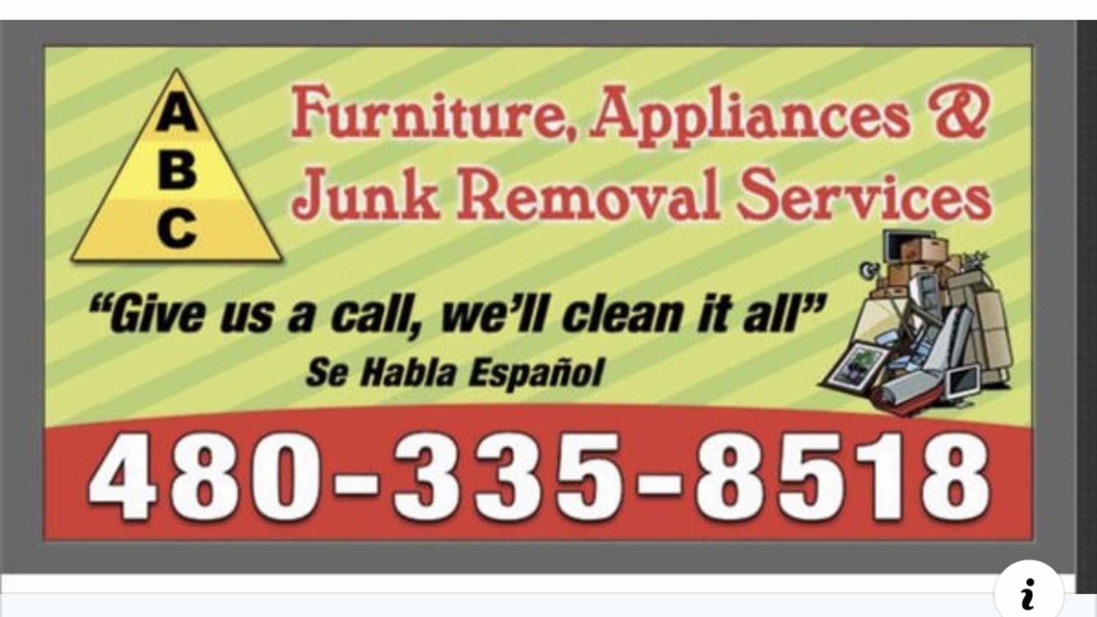 Furniture, Appliances and Junk Removal