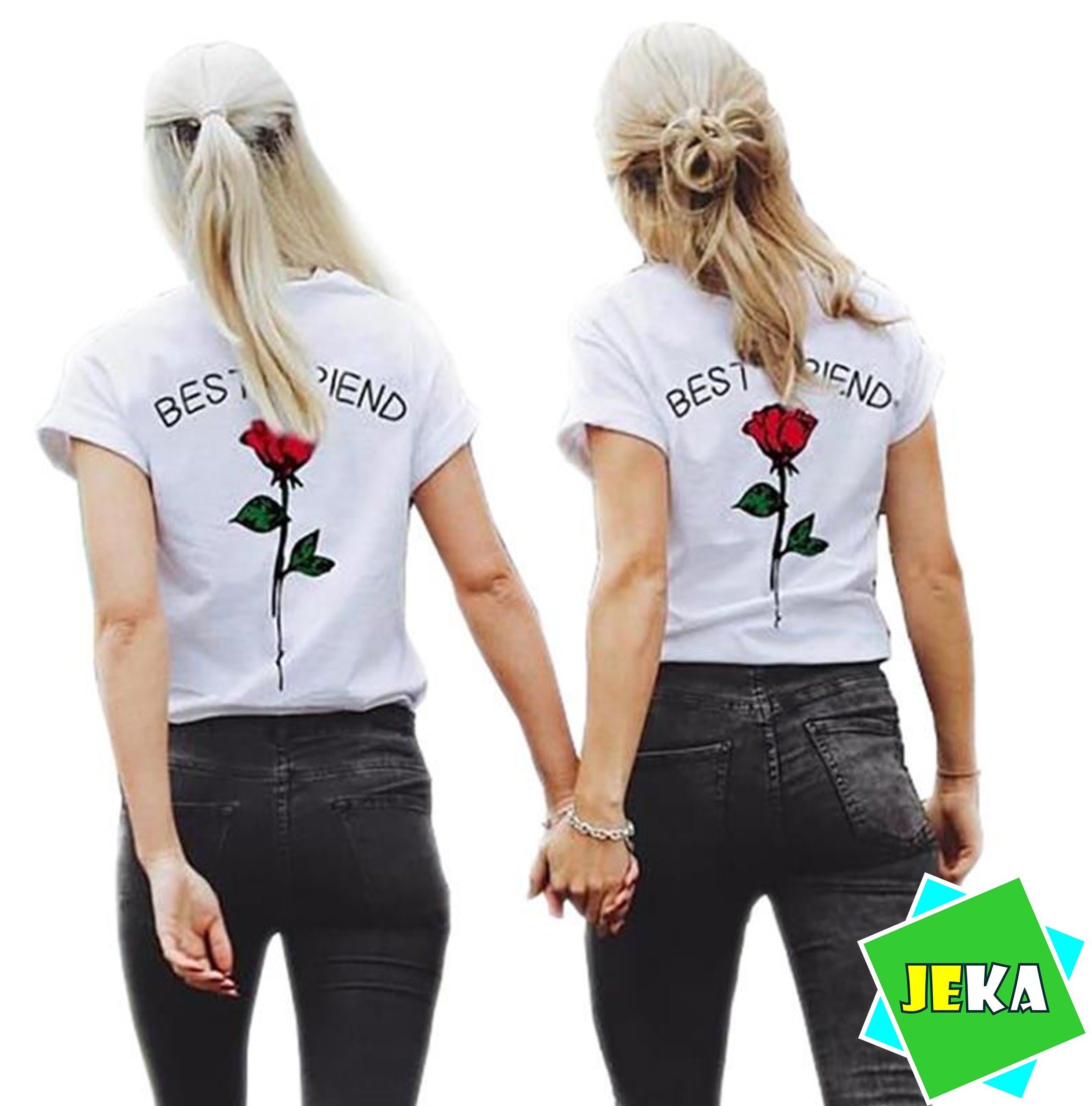 Camiseta Dama Best Friends - Dama Jeka | Tienda de ropa en Envigado