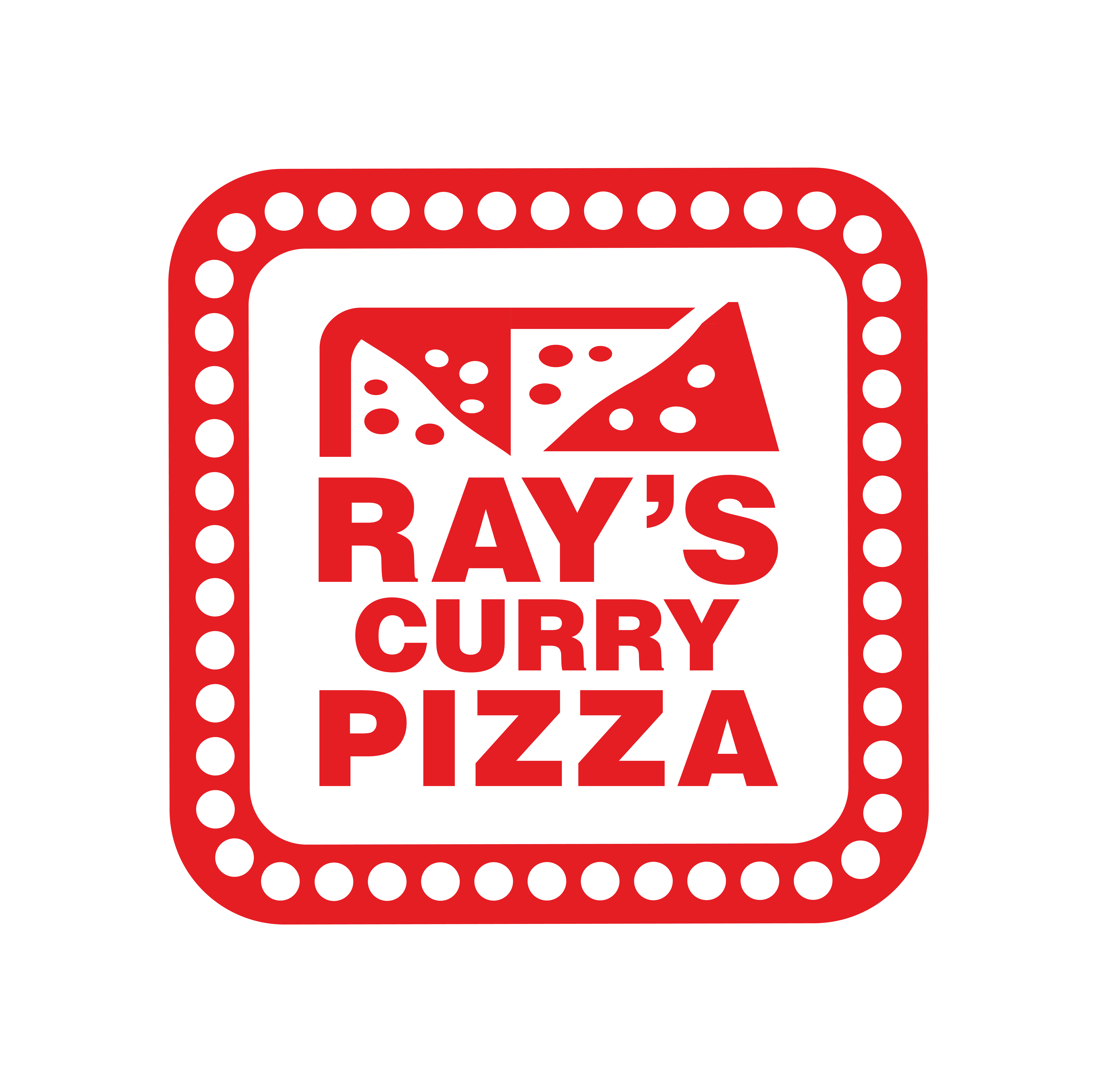 Rays Curry Base Pizza