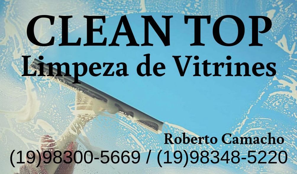 Clean Top Limpeza de Vidros Residencial e Comercial