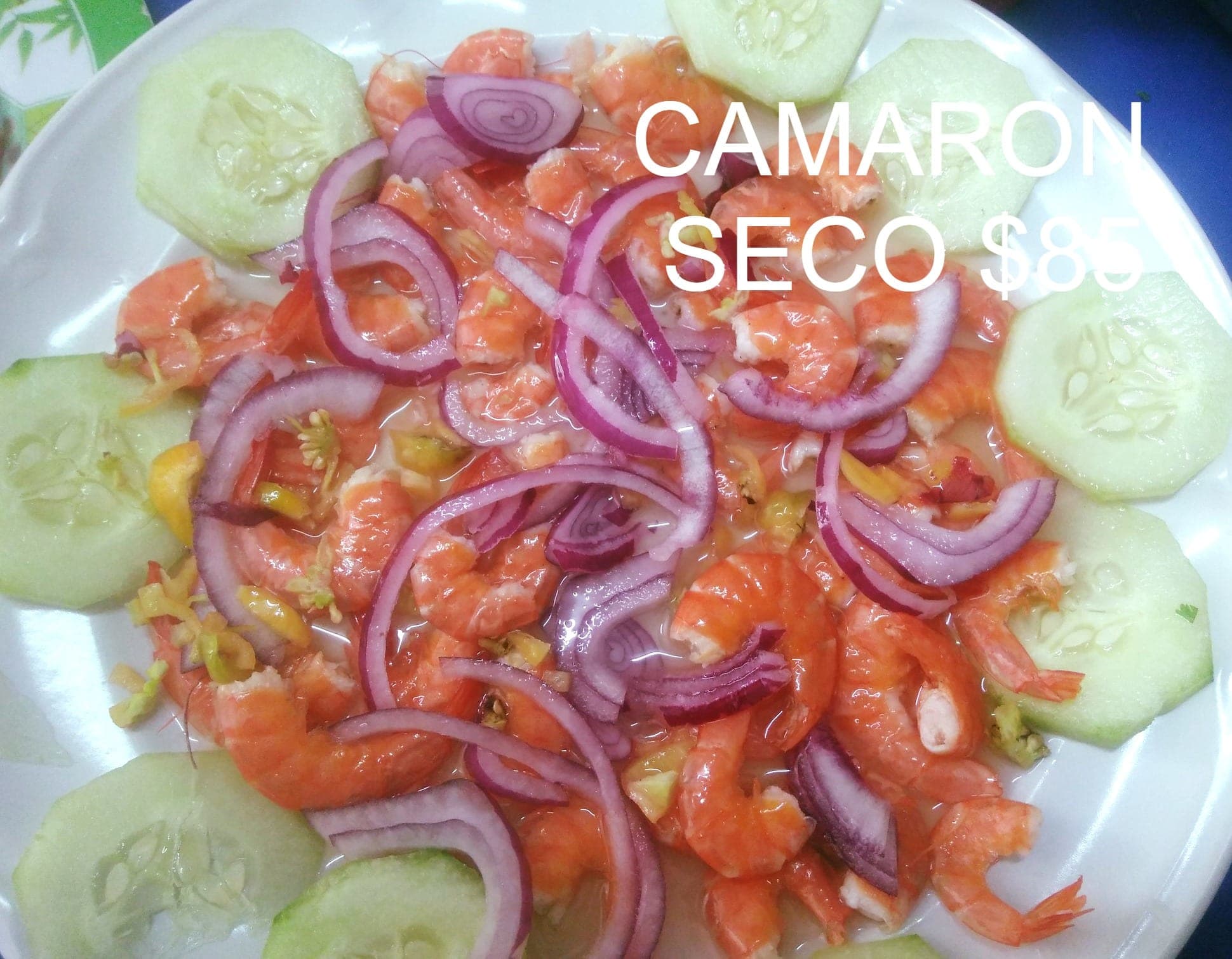 Camarón seco - Nuestras opciones - Marisqueria Las Brisas | Tuxtla Gutierrez