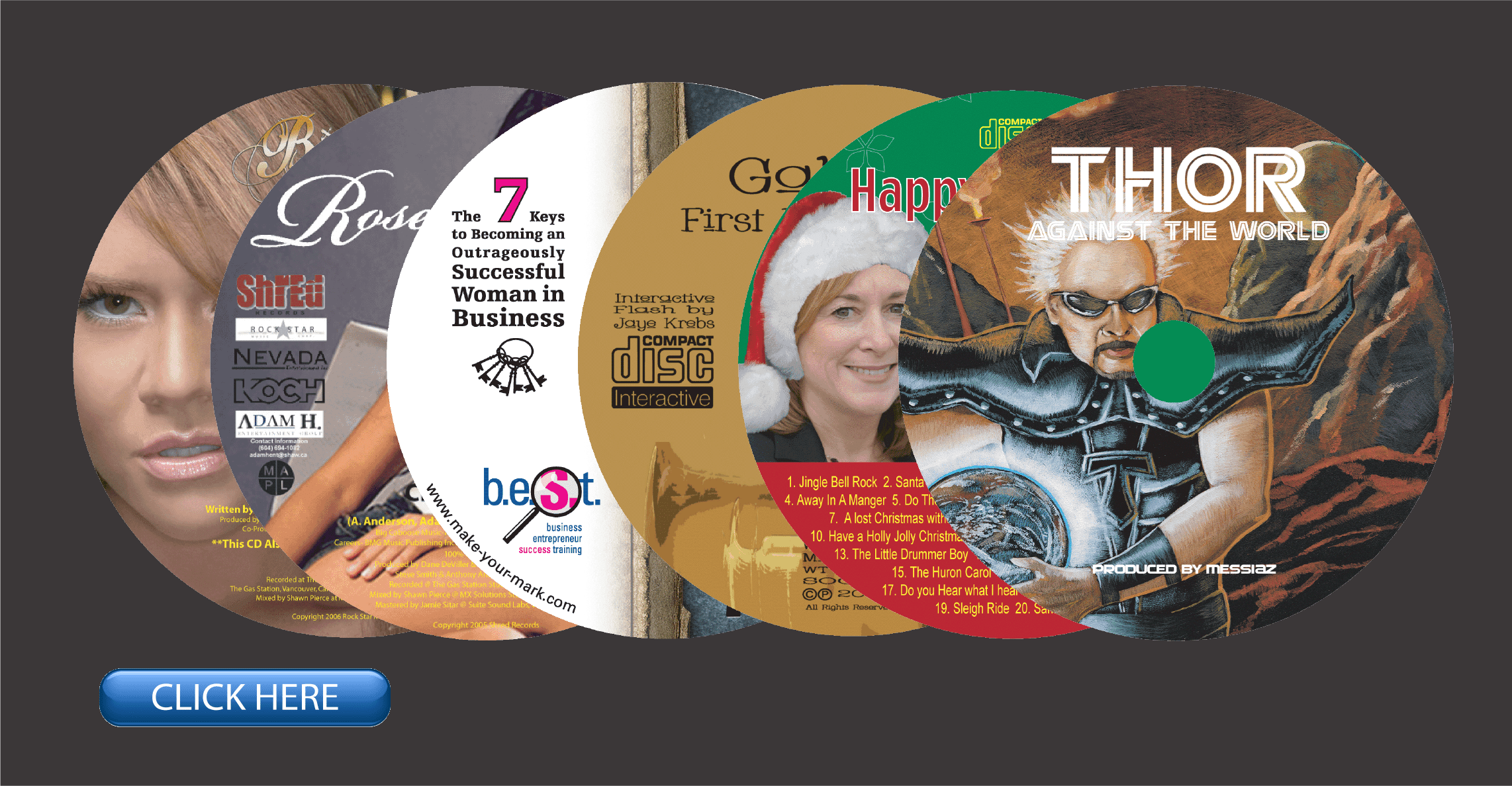 100 Bulk CDs with Full Colour Thermal Print - 1. CD Duplication ...