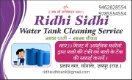 Ridhi Sidhi Water Tank Cleaning Services