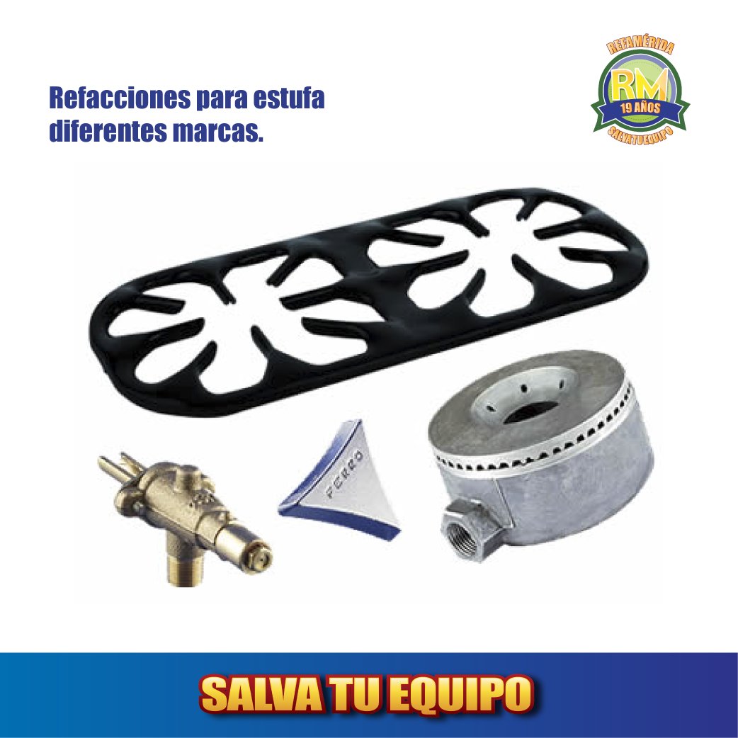 hablar liberal período Refacciones Para Estufas - Refacciones - Refamerida | Refacciones para  electrodomésticos en Mérida