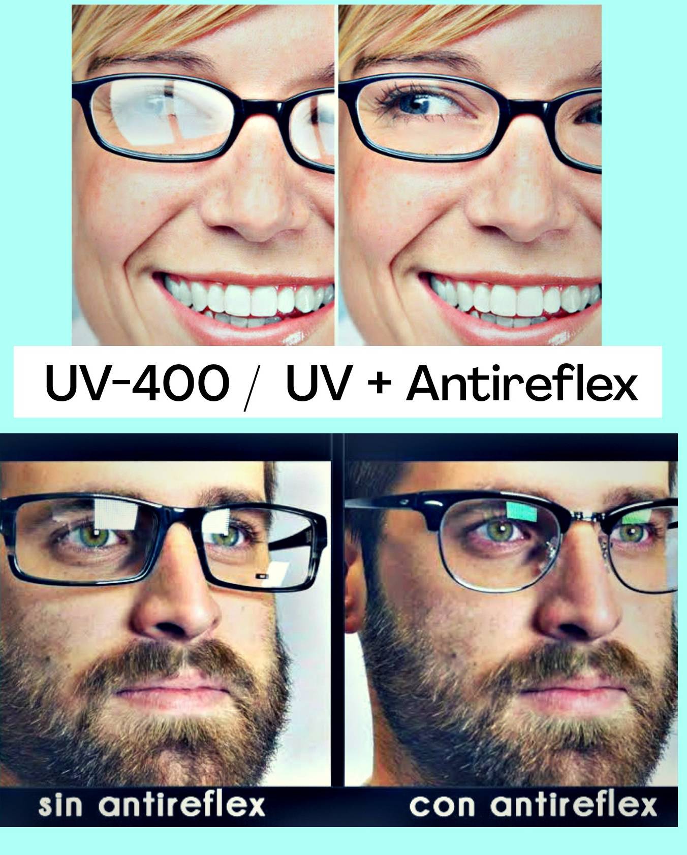 Pack - Resinas Antireflex + UV (+/-4) - Promociones - Swiss Optic | Óptica  en Callao