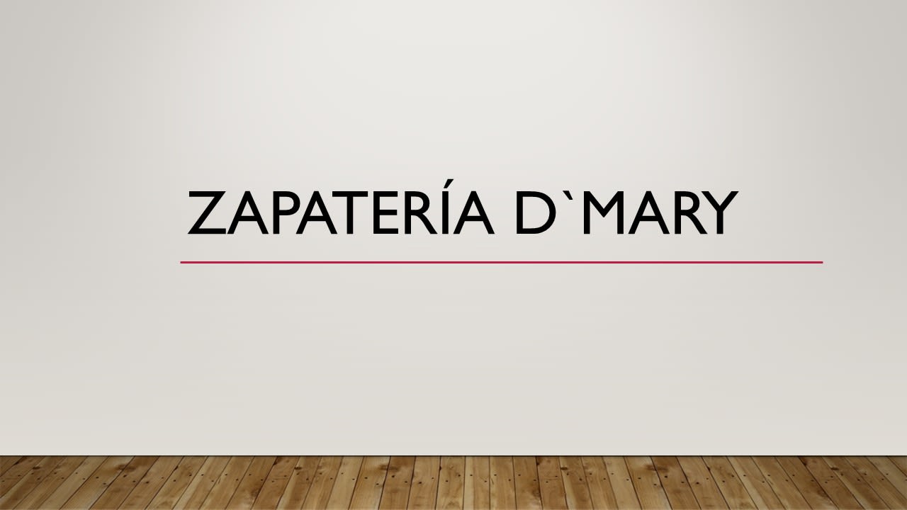 Zapaterías D`Mary