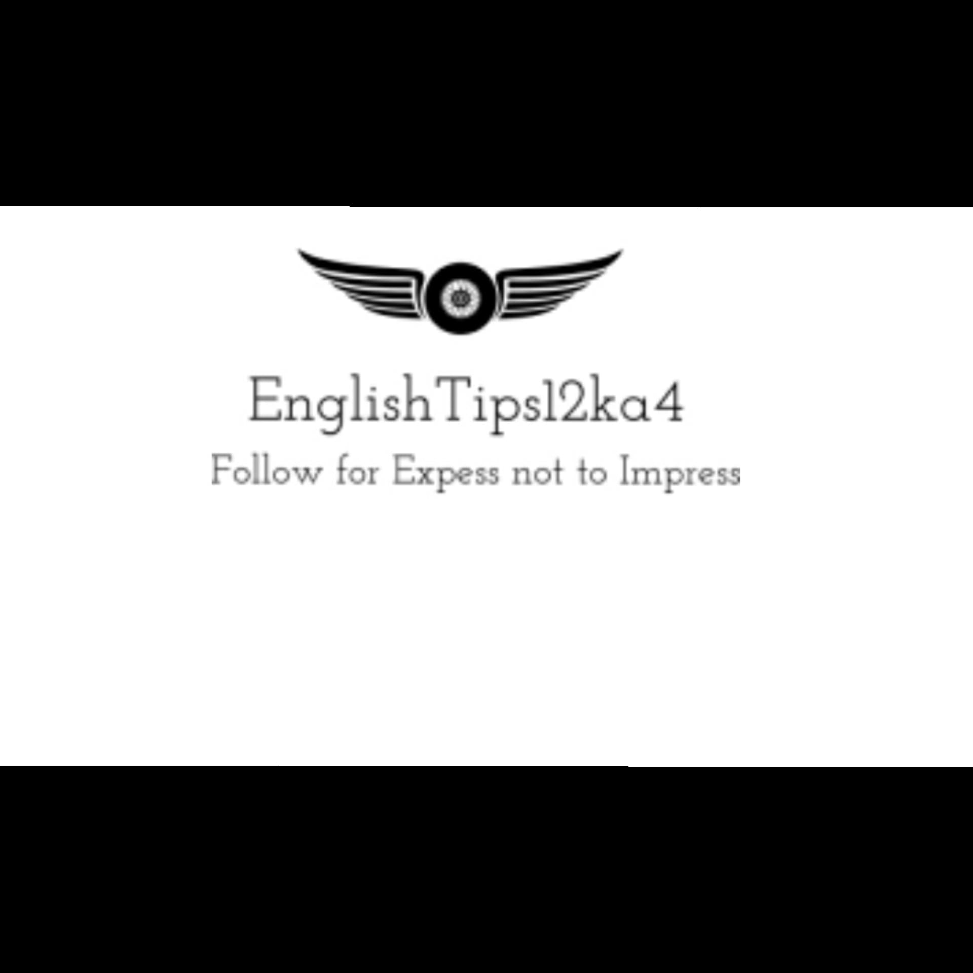 English Tips 12Ka4