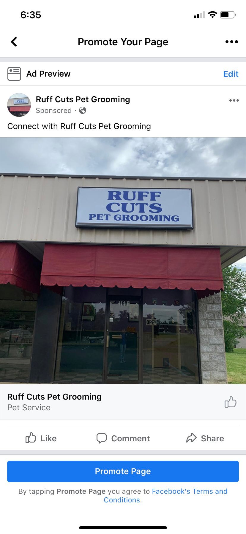 Ruff Cuts Pet Grooming