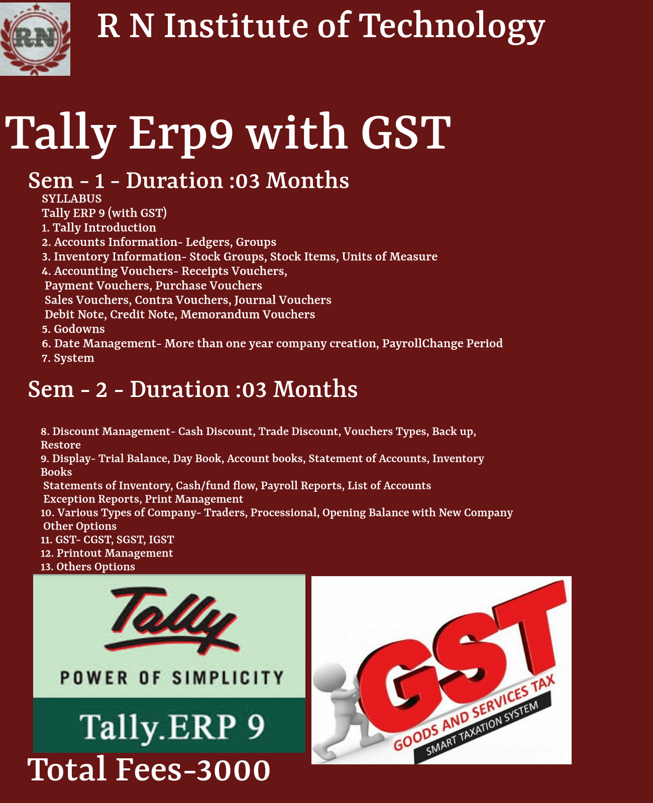 introduction of tally erp 9