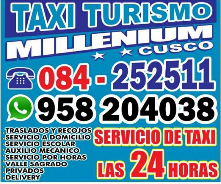 Taxi Turismo Millenium Cusco