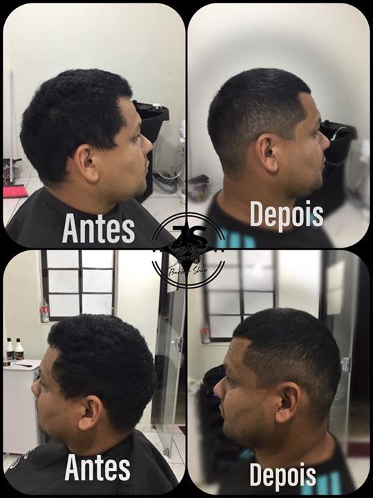 Diferença entre degrade da zero para o navalhado! Saca só?! #barbersho