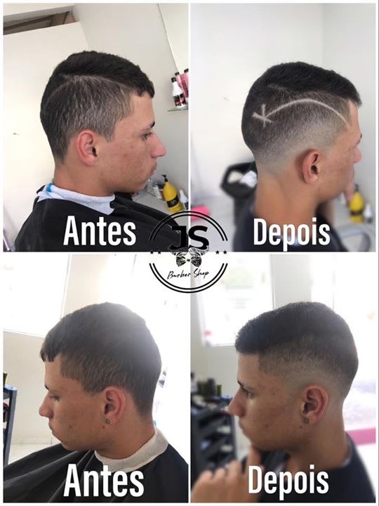 Diferença entre degrade da zero para o navalhado! Saca só?! #barbersho