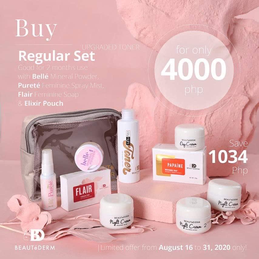 Regular Set - 2 Months - Our Skin Care Sets - Beautederm Hawaii | Waipahu  Cosmetics & Beauty Supply