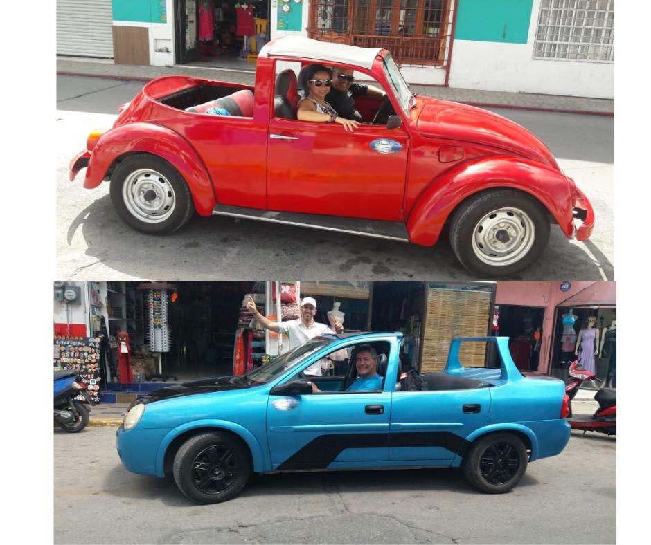 Chevy y VW Convertible - Renta de Autos y Motos en Cozumel - Axb Tours |  Guía turístico en Playa del Carmen