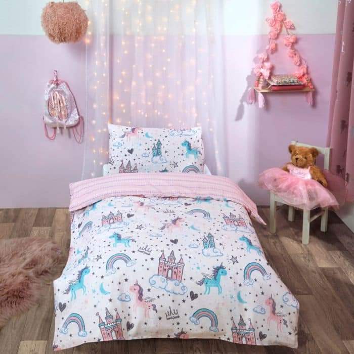 unicorn cot set