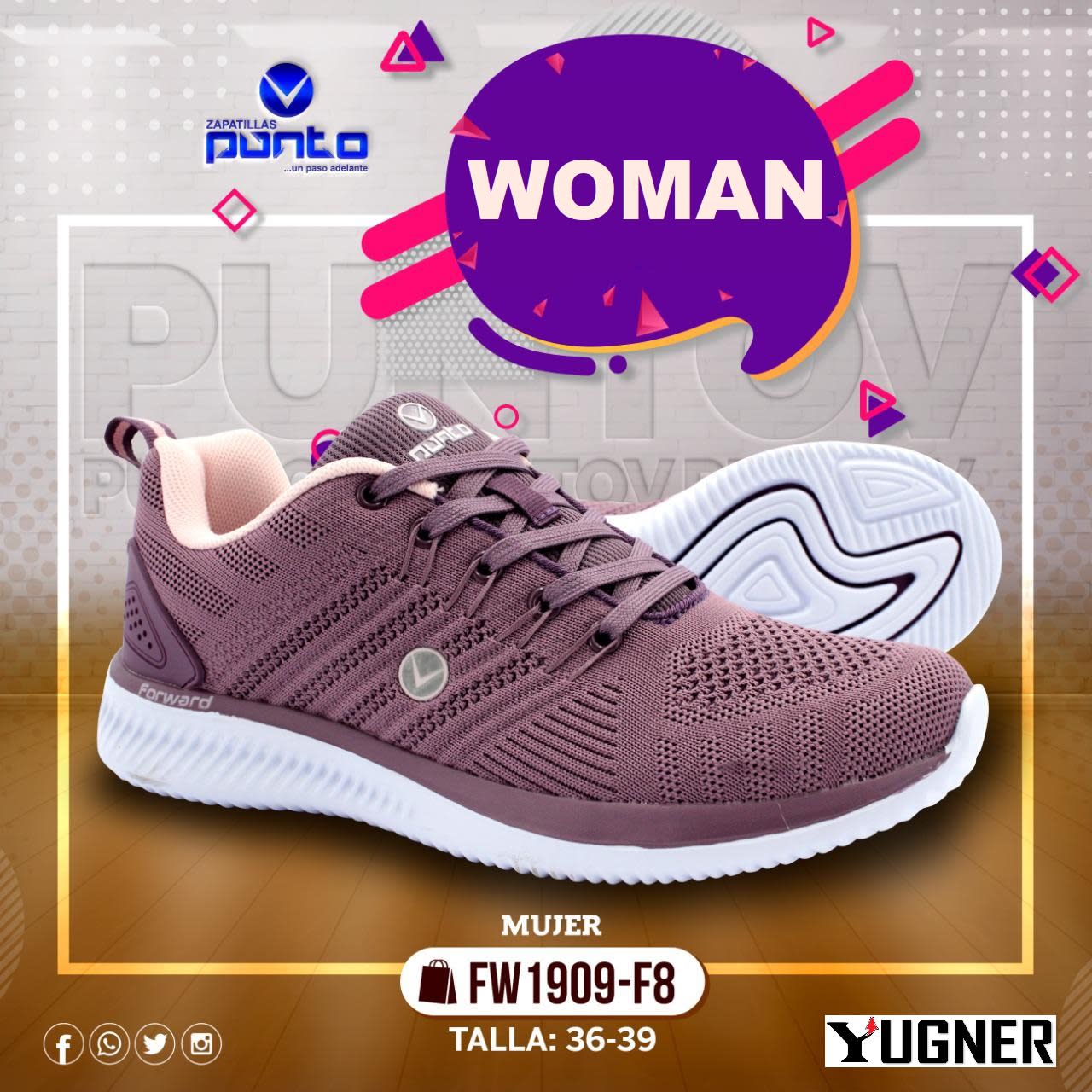 PUNTO V ORIGINAL FW1909F8 MUJER Yugner Tienda virtual de