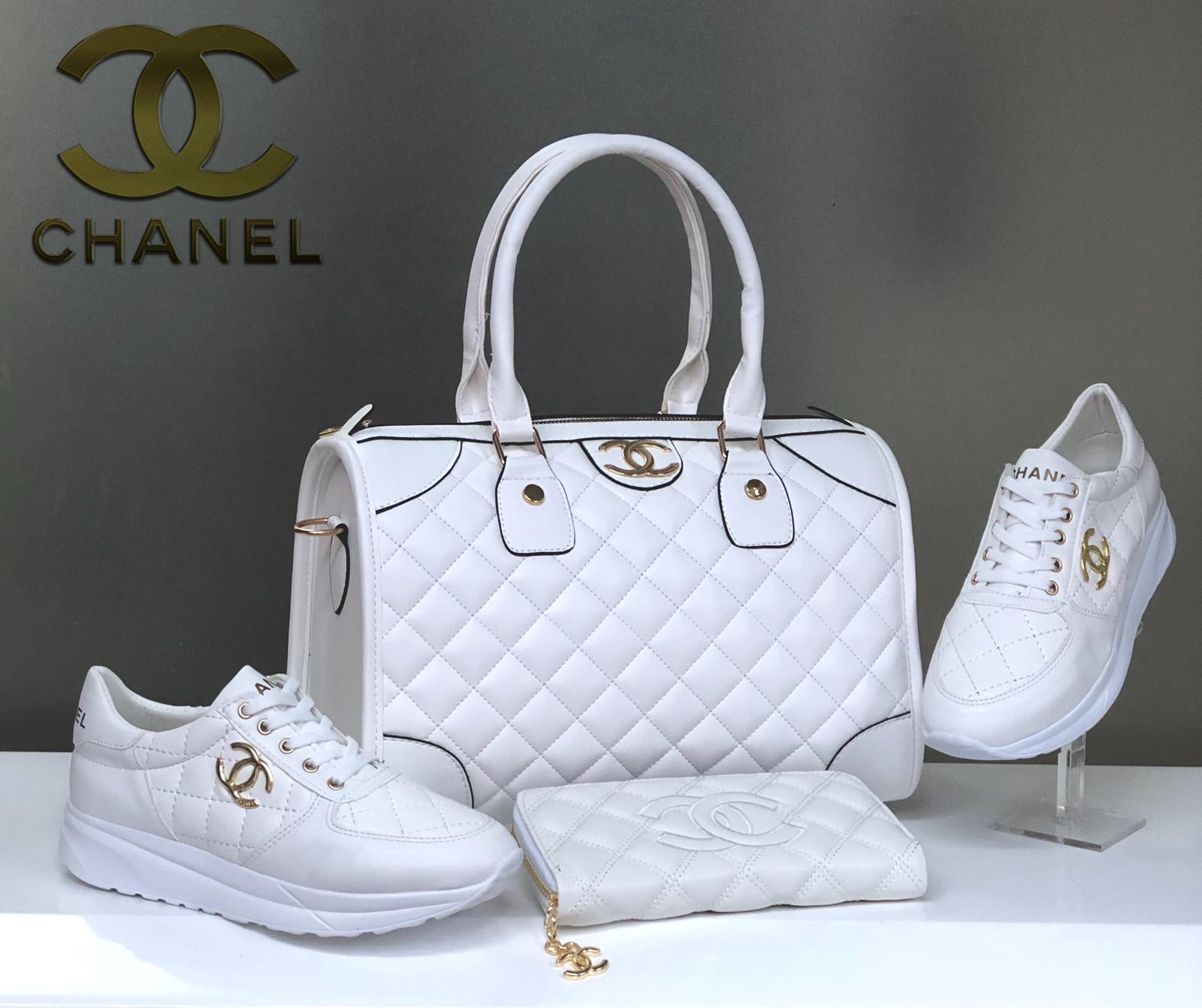 chanel shoe bag