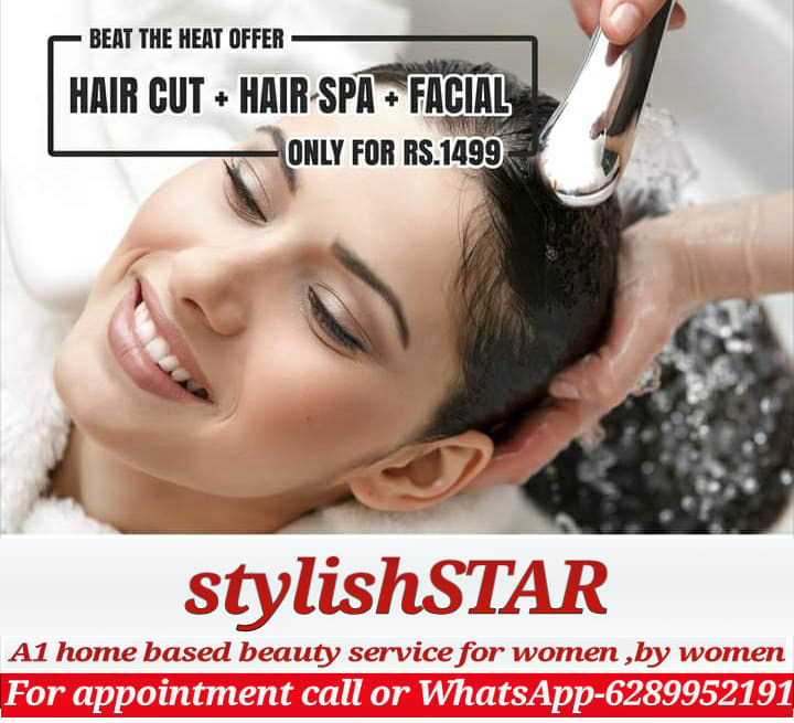 Hair spa - We Offer - Stylish Star - Mobile Beauty Therapist | Kolkata