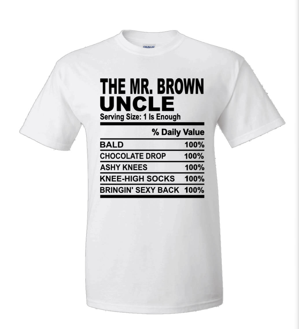 brown and bougie tshirt