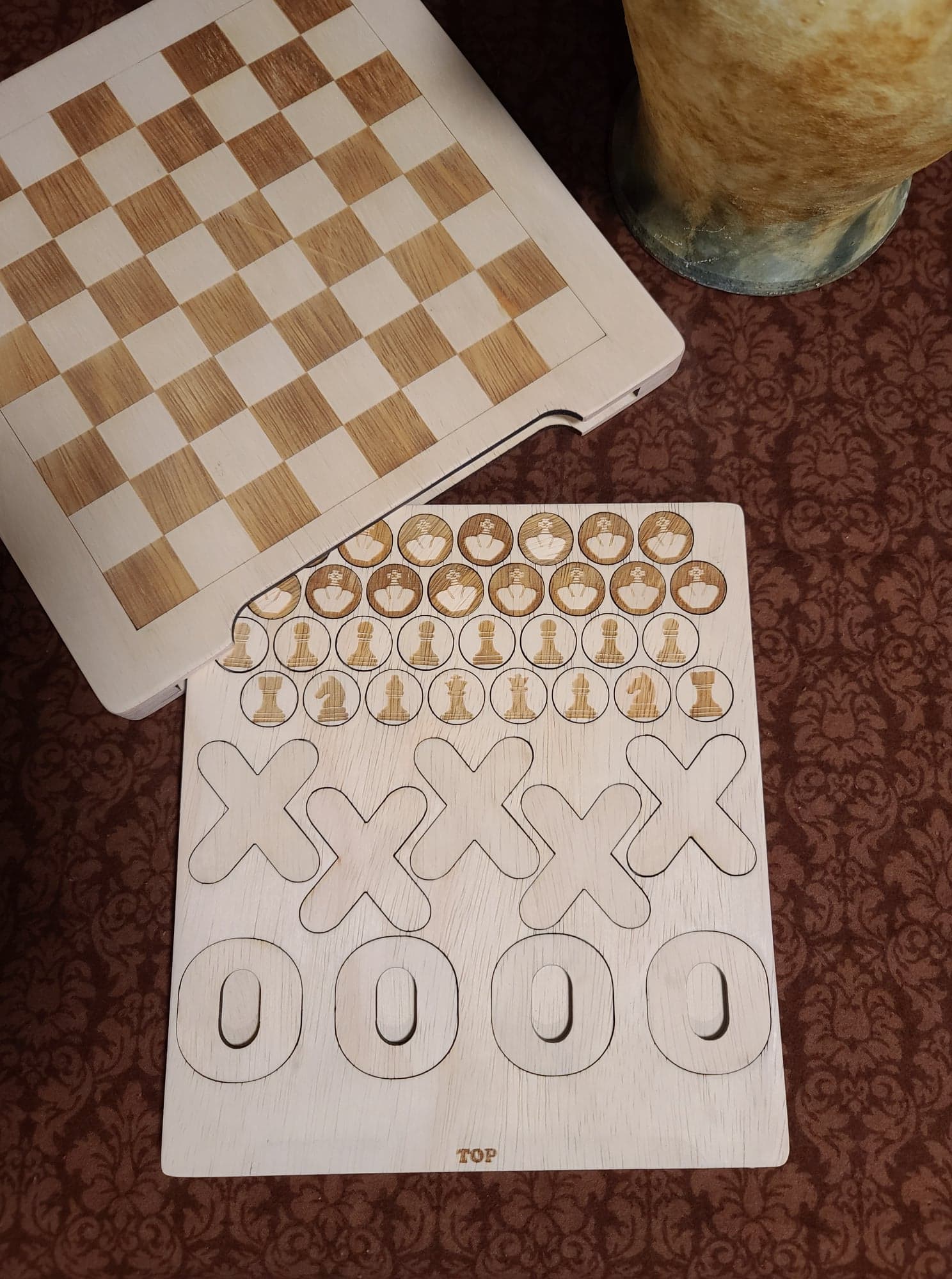 How to make Giant Tic Tac Toe Board Game from cardboard 