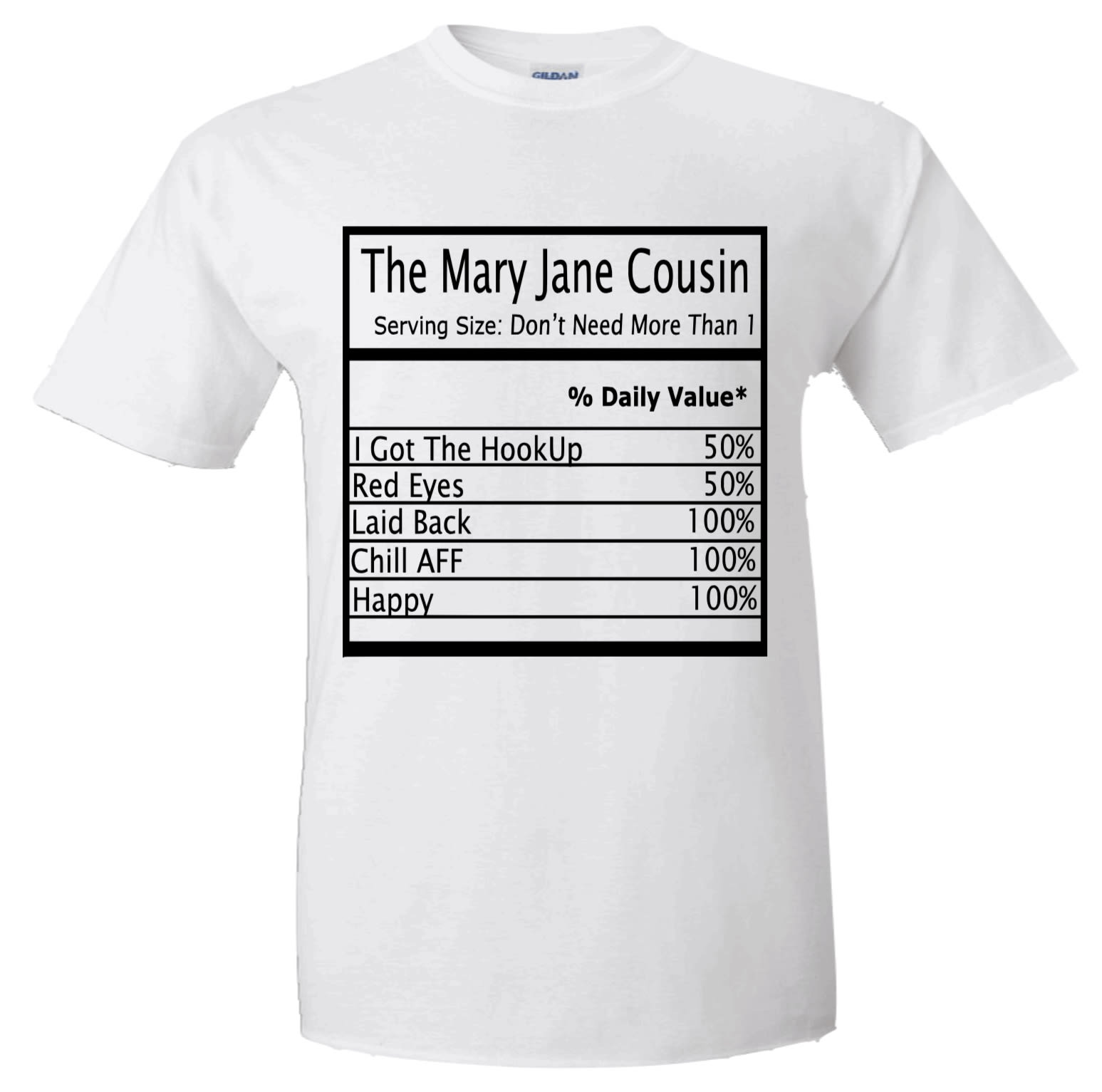 Mary Jane - Shirt - 3XL - Family Funny 