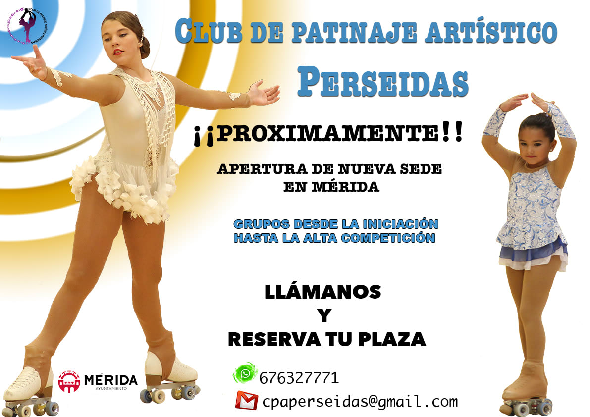 alias Recreación tijeras Club De Patinaje Artístico Perseidas | Mérida