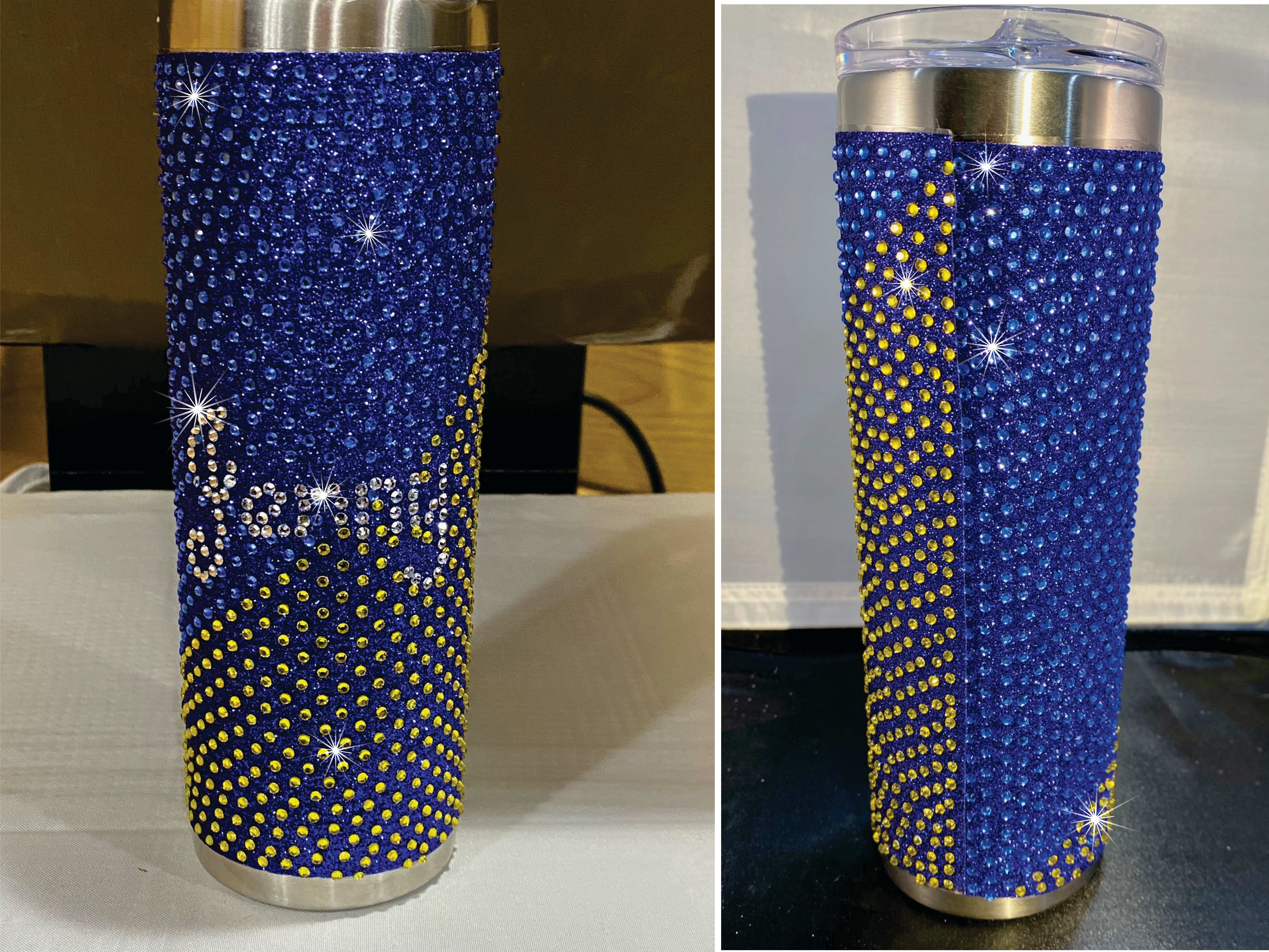 Rhinestone Template For Tumblers