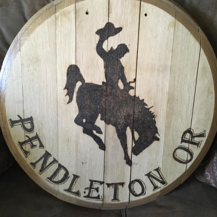 Country Charm Wine Barrel Home Décor