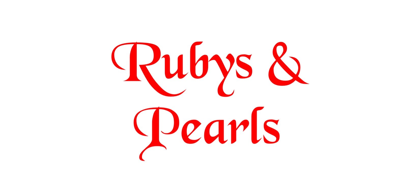 Ruby's & Pearls