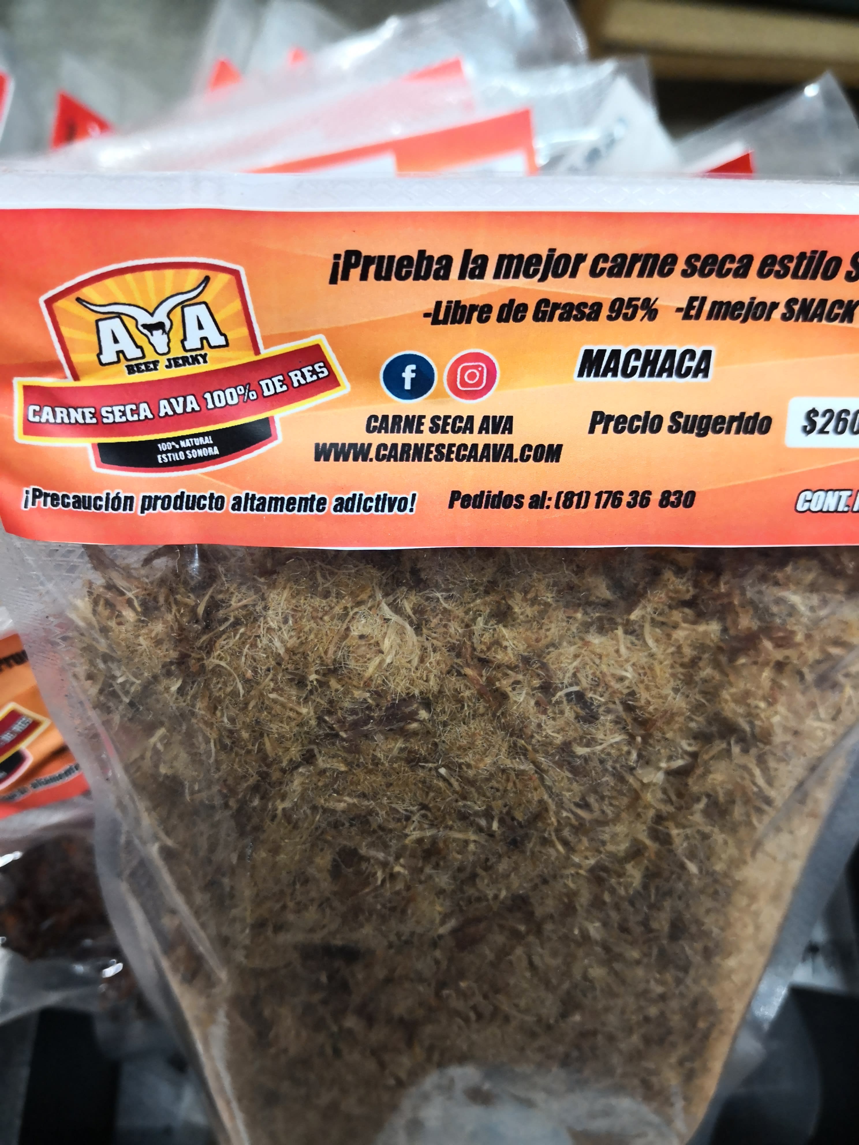 Machaca 100g - MACHACA PREMIUM - Carne Seca Ava | Tehuacán