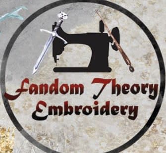 Fandom Theory Embroidery