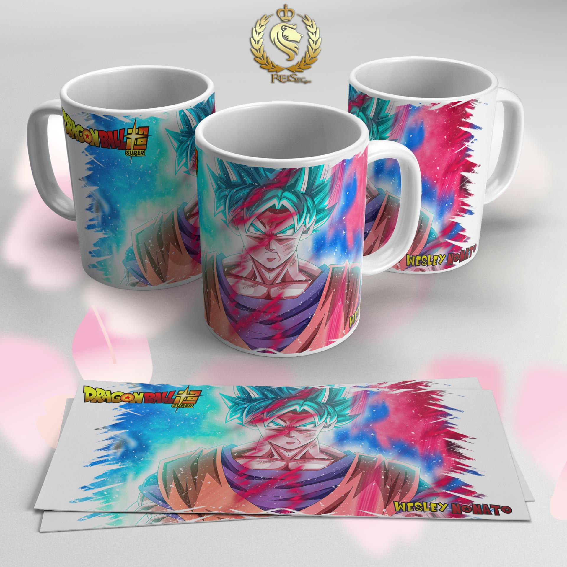 Azulejo Personalizado Dbz Super Sayajin