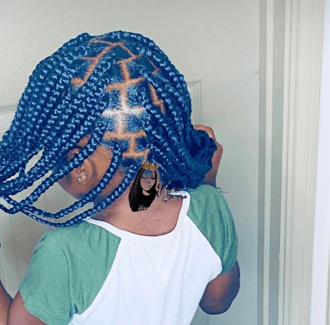 Kids knotless Box Braids - Braiding Services - Afro Hairdresser