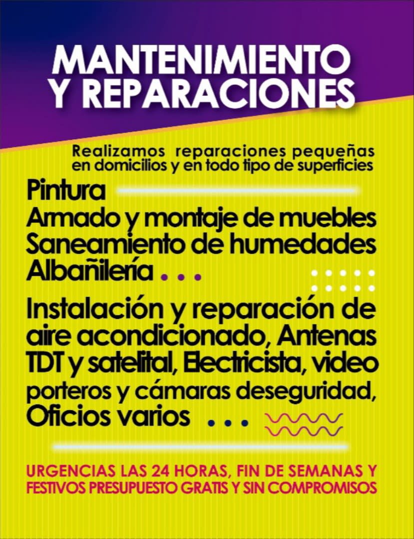 TODO MANTENIMIENTO Y REPARACIONES