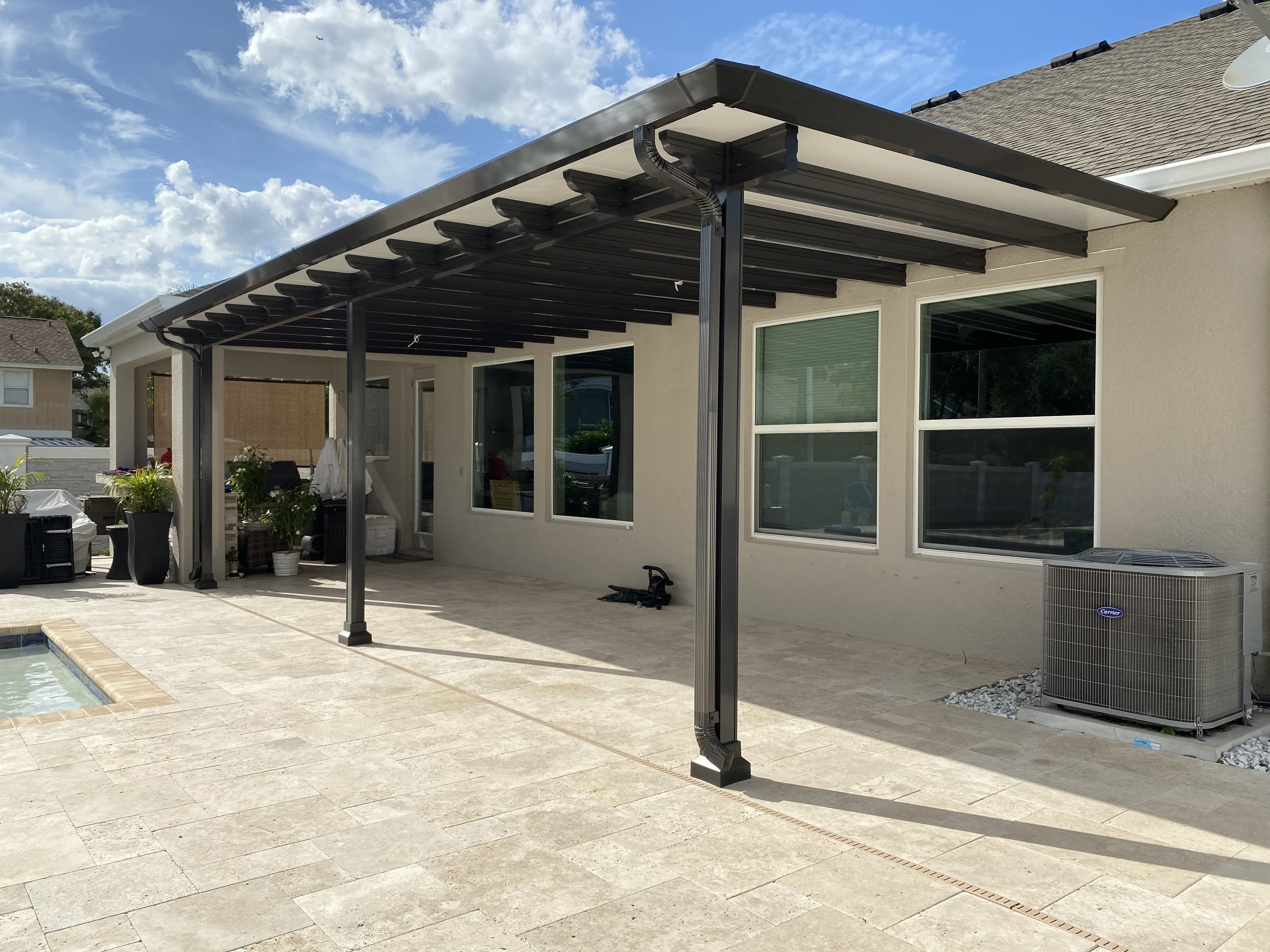 Renaissance Patio Cover What we provide Am Exterior Aluminum Builders & Contractors in Tampa