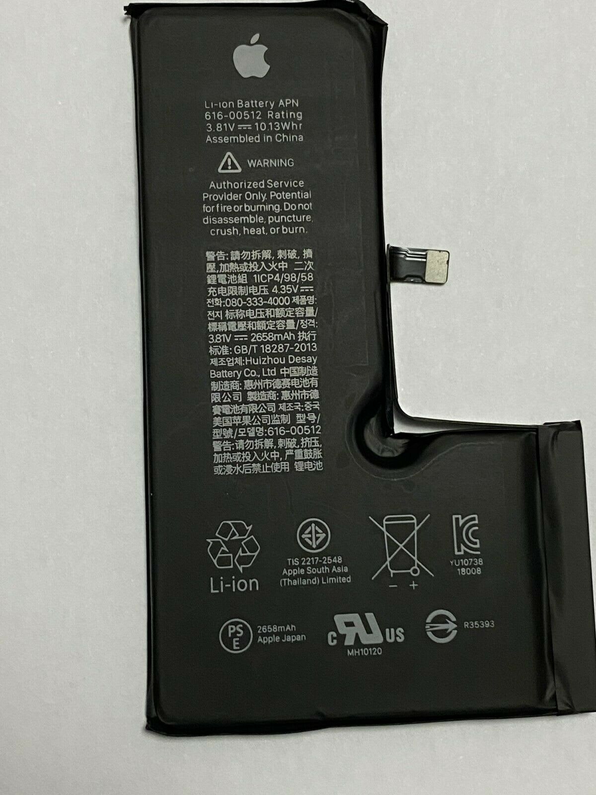 battery iphone xs original