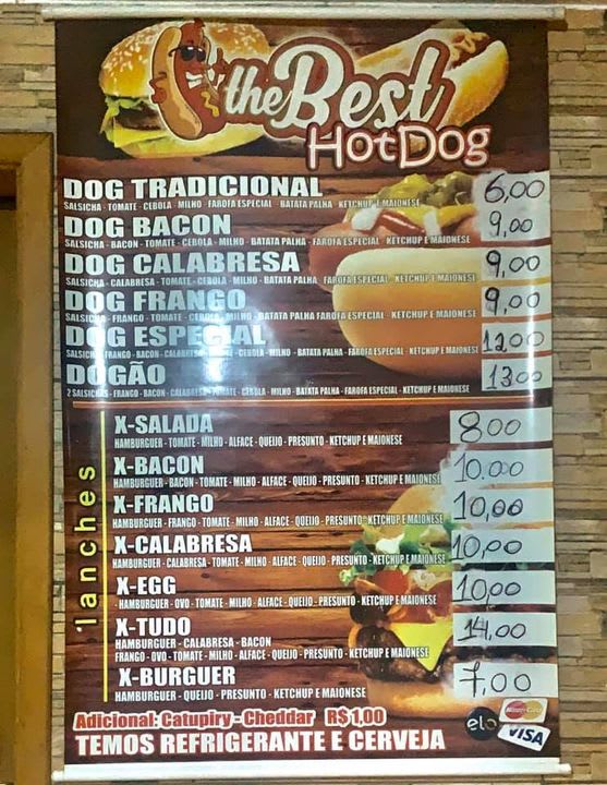 Pirata's Hot Dog - o melhor hot dog de Curitiba Menu, Avaliações e