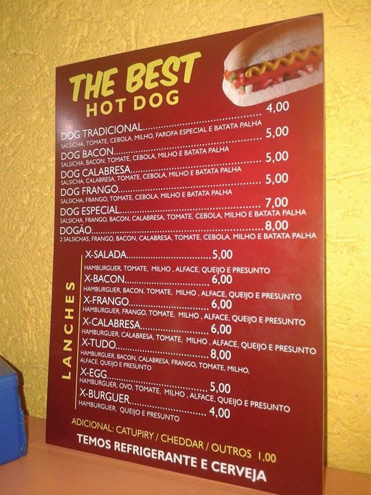 Pirata's Hot Dog - o melhor hot dog de Curitiba Menu, Avaliações e