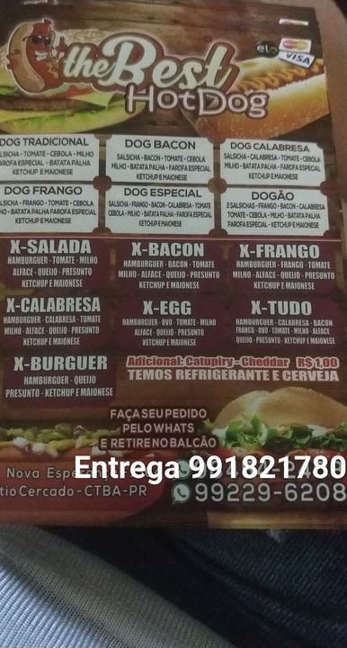 Pirata's Hot Dog - o melhor hot dog de Curitiba Menu, Avaliações e