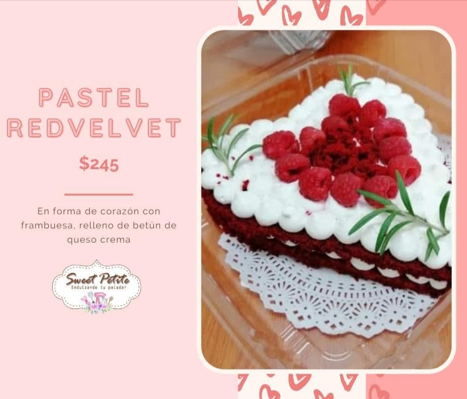 Pastel Red Velvet - Productos - Sweet Petite | Pastelería en San José del  Cabo