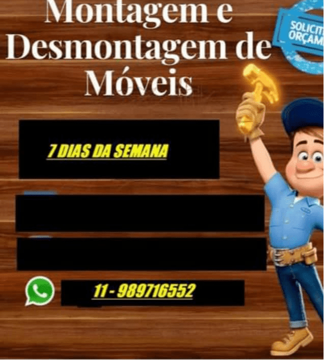 Monte Já. Montagem & Desmontagem de Móveis