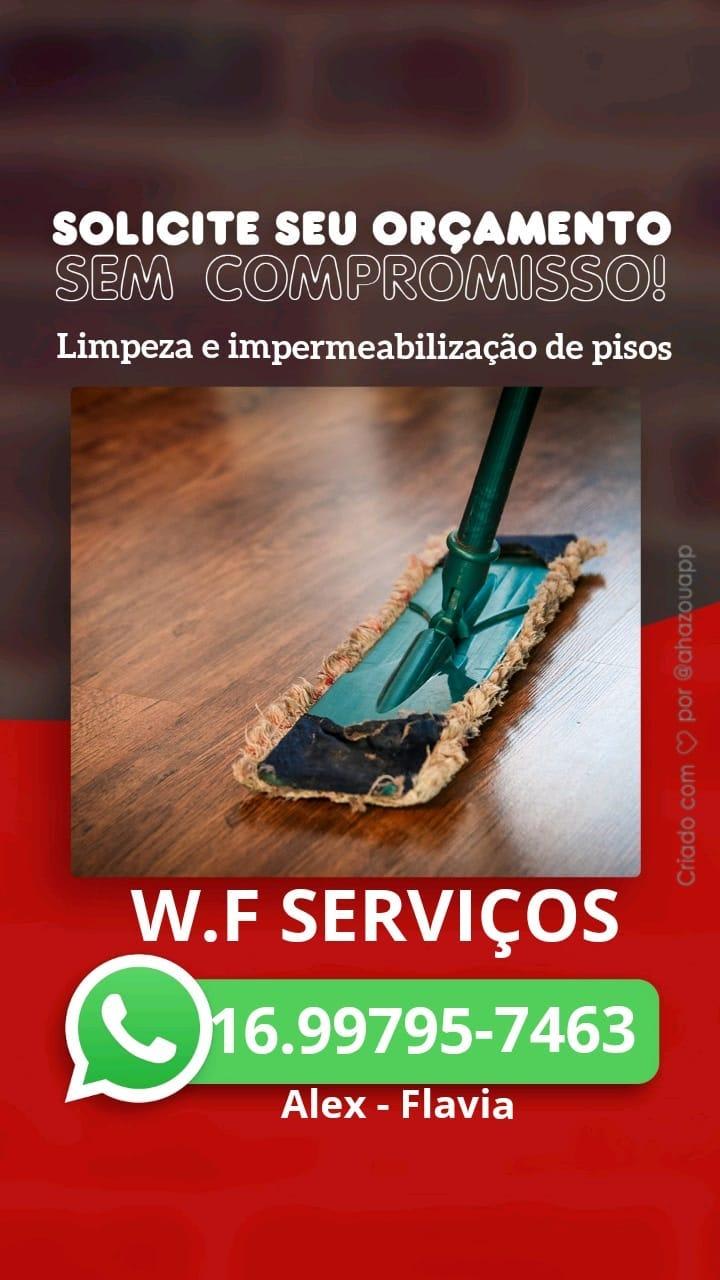 W.F Serviços Limpeza e Restauração de pisos